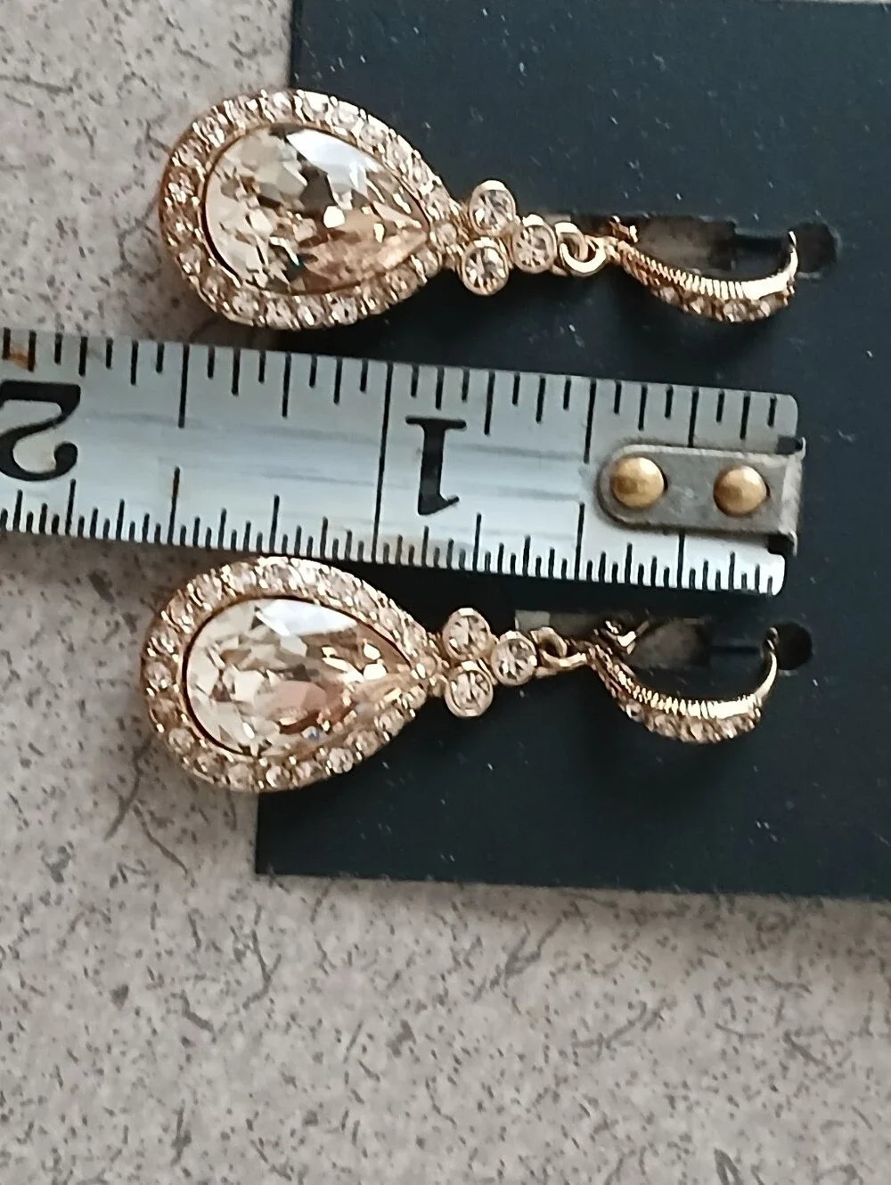 Givenchy drop earrings
